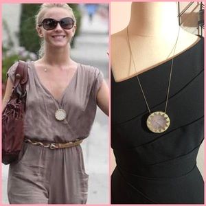 House of Harlow 1960 Jewelry - House of Harlow Rose Quartz Sunburst Necklace House of Harlow 1960 Jewelry - House of Harlow Rose Quartz Sunburst Necklace